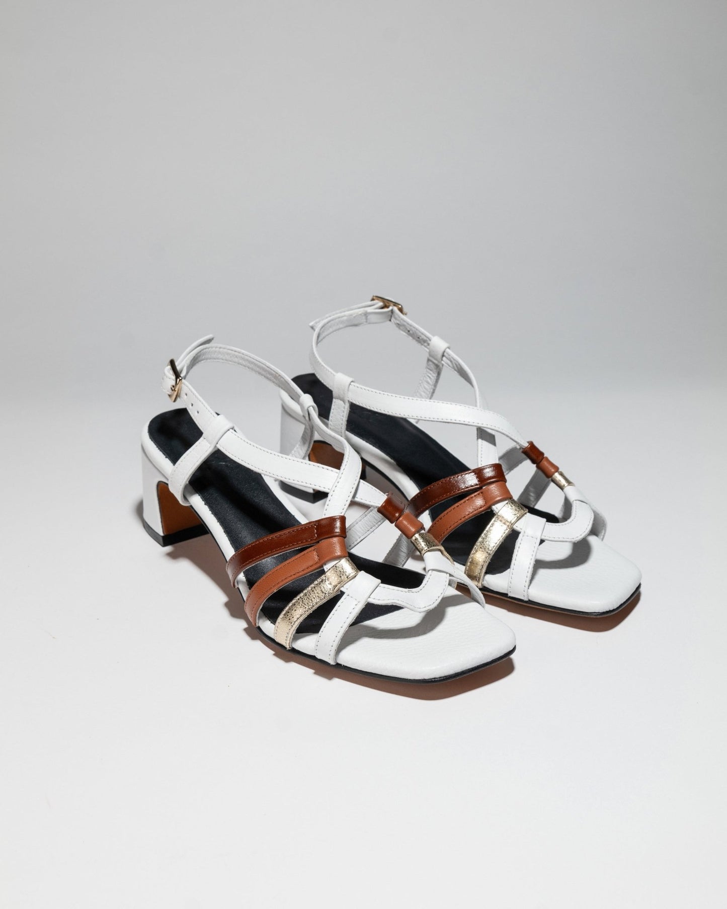 BASKET HEEL Multi Color - LAX