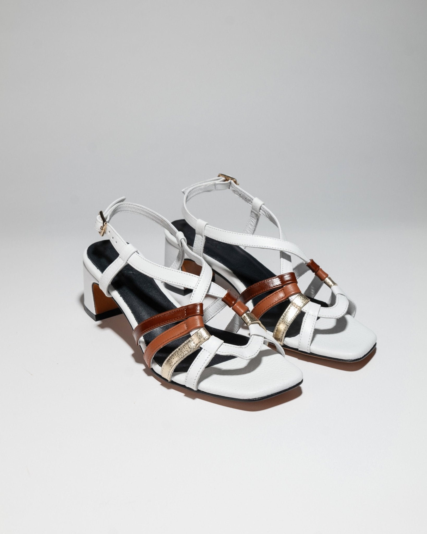 BASKET HEEL Multi Color - LAX