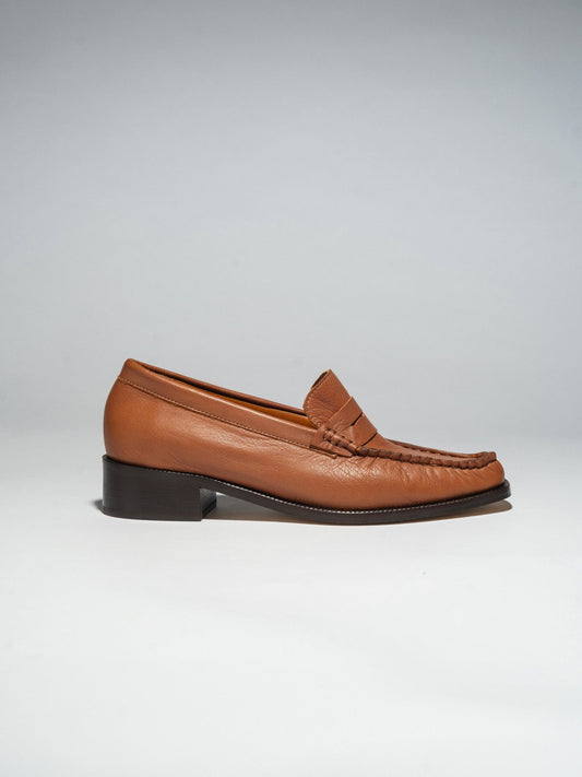 JEAN LOAFERS Tan - LAX